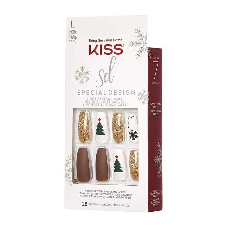 KISS Special Design Limited Christmas Edition 28 Holiday Nails