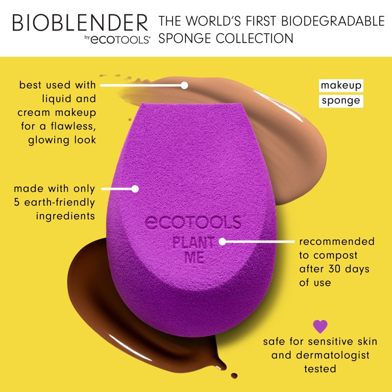 Esponja de maquillaje ECOTOOLS Bioblender