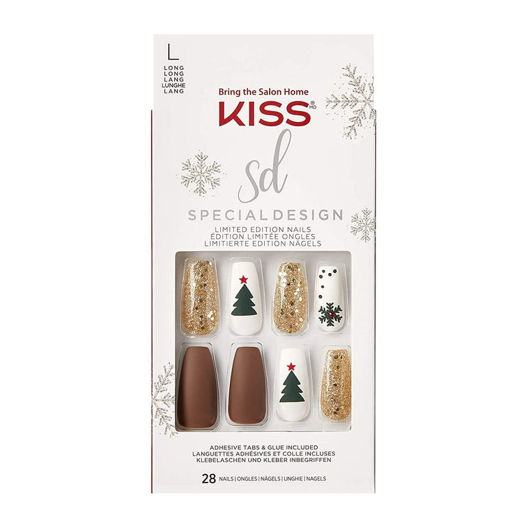 KISS Special Design Limited Christmas Edition 28 Holiday Nails